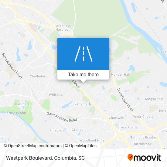 Westpark Boulevard map