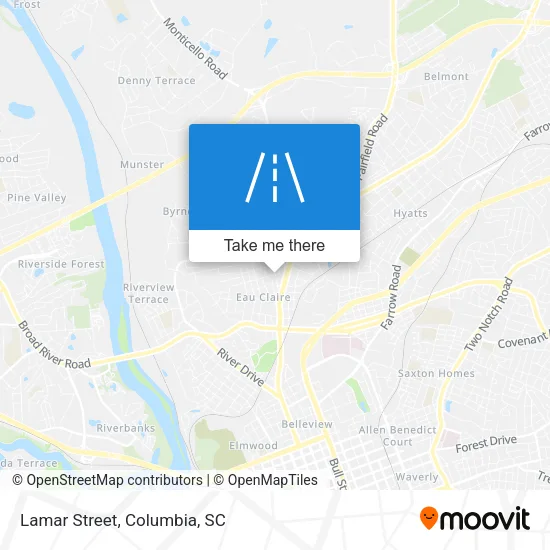 Lamar Street map