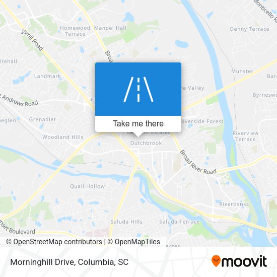 Morninghill Drive map