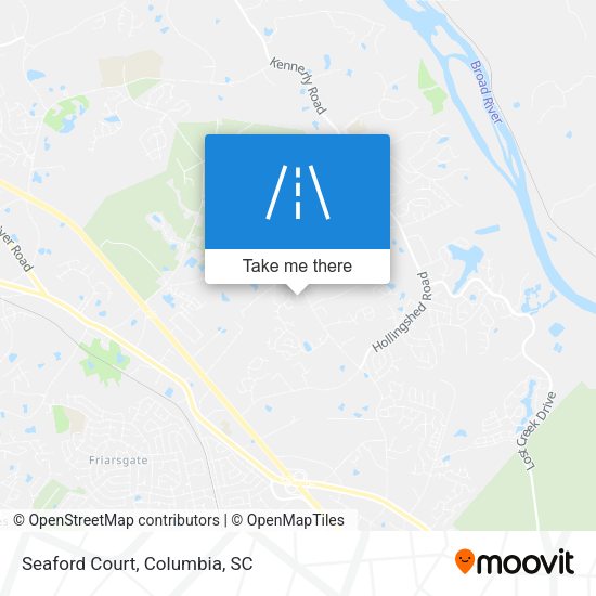 Mapa de Seaford Court