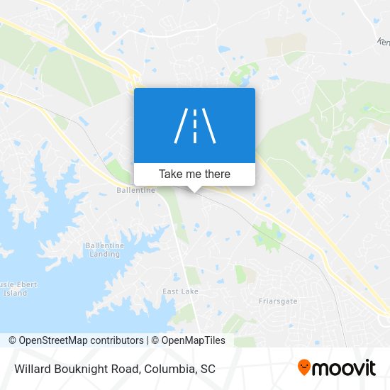 Mapa de Willard Bouknight Road
