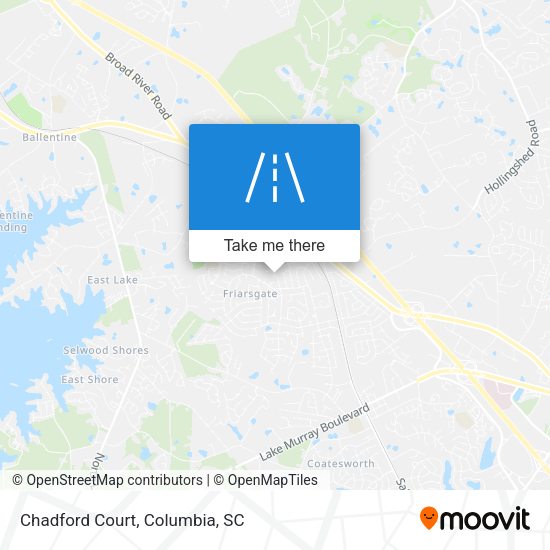 Mapa de Chadford Court