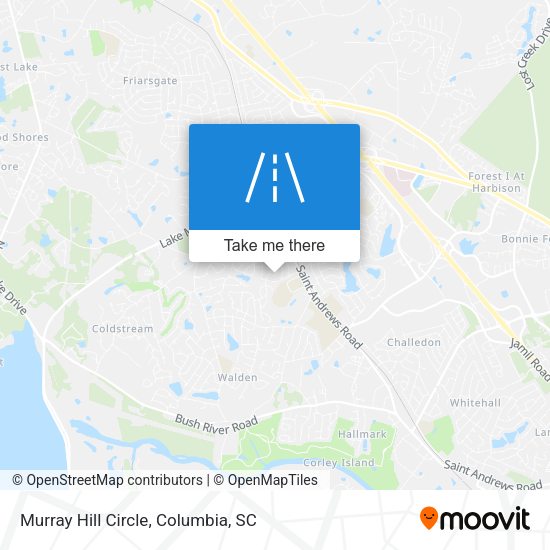 Murray Hill Circle map