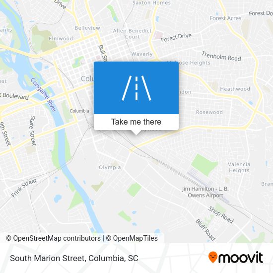 Mapa de South Marion Street