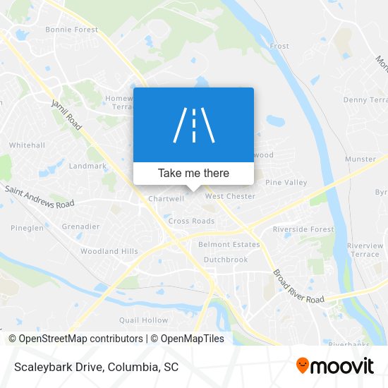 Mapa de Scaleybark Drive