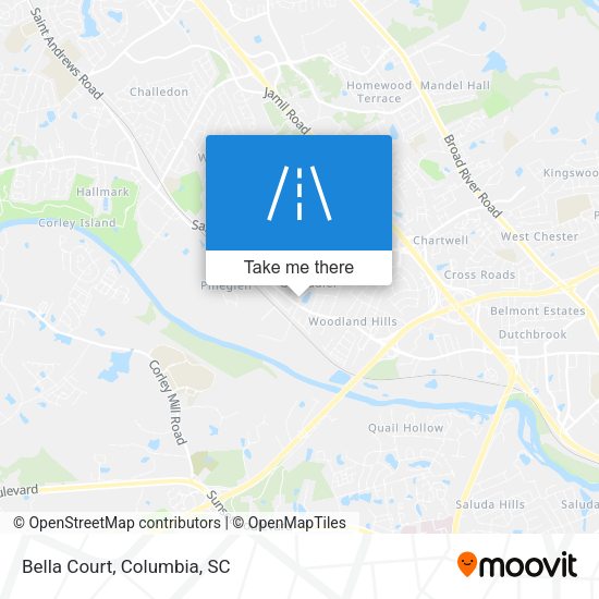 Mapa de Bella Court