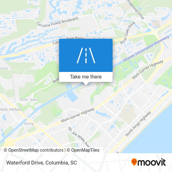 Mapa de Waterford Drive