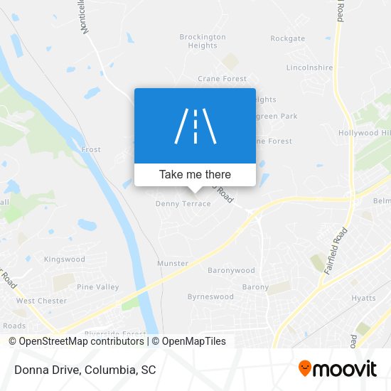 Mapa de Donna Drive