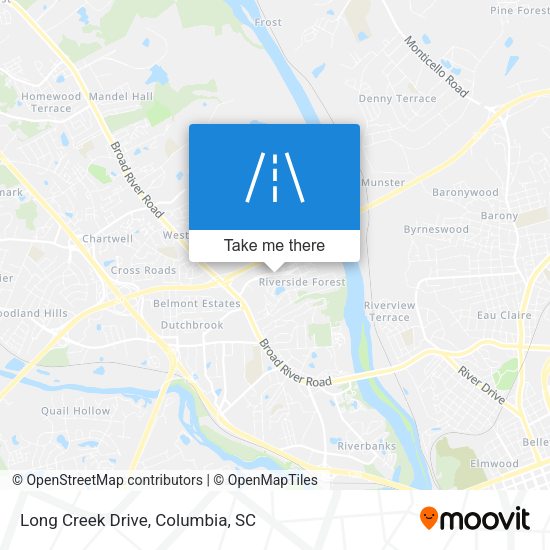 Long Creek Drive map