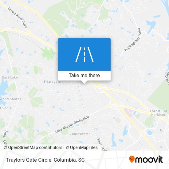 Traylors Gate Circle map