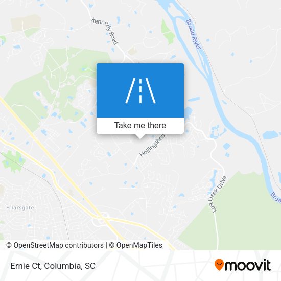 Mapa de Ernie Ct