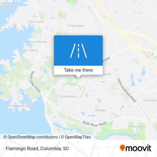 Mapa de Flamingo Road
