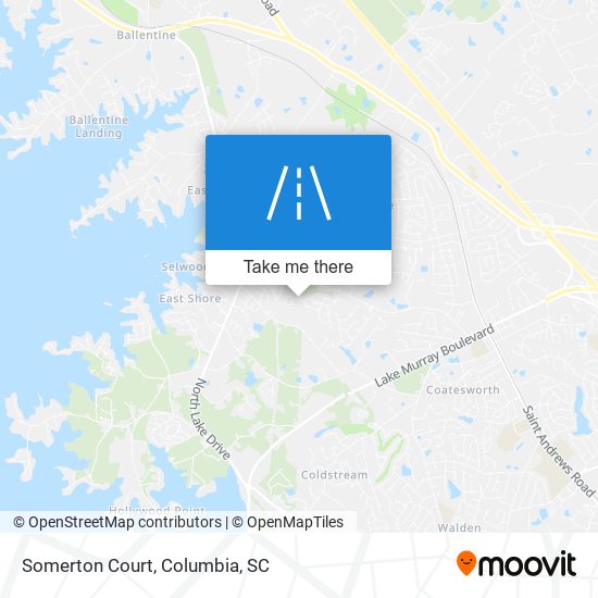 Somerton Court map