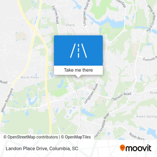 Landon Place Drive map