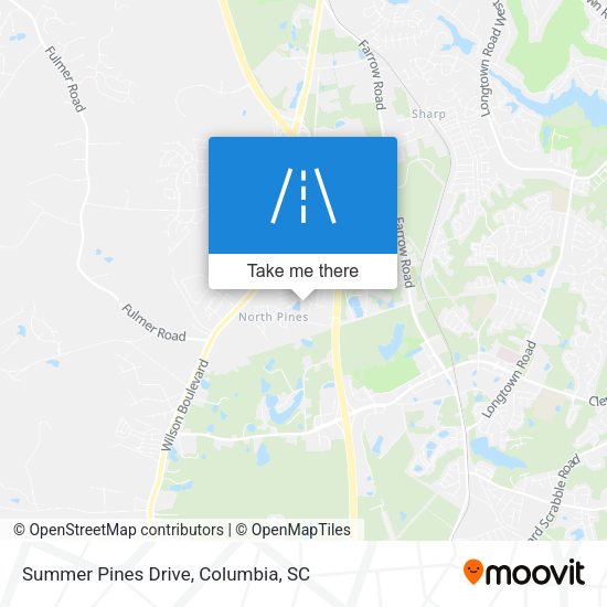 Mapa de Summer Pines Drive