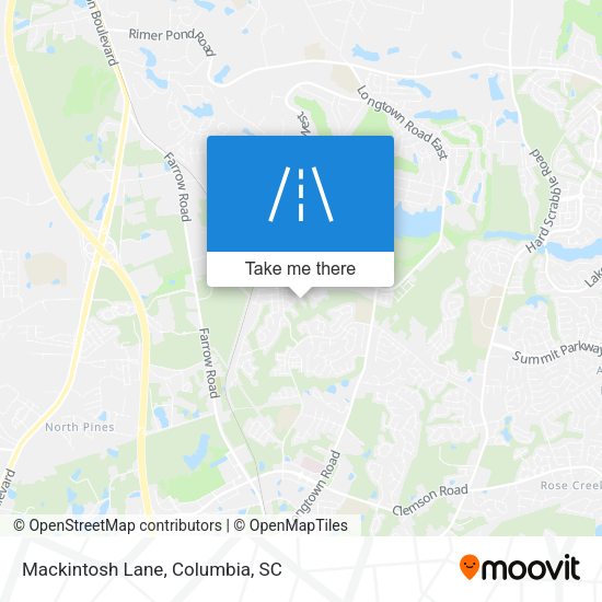 Mapa de Mackintosh Lane