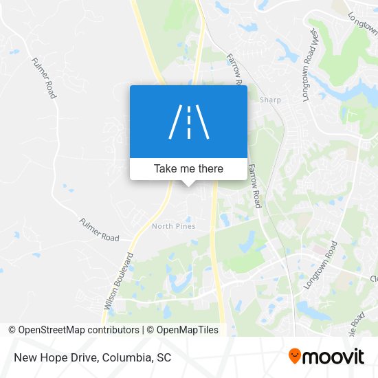 Mapa de New Hope Drive