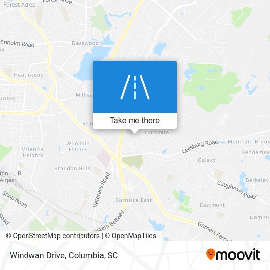 Mapa de Windwan Drive