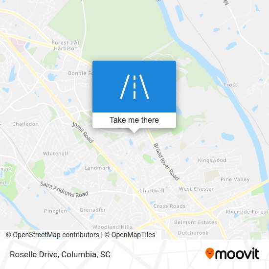 Mapa de Roselle Drive