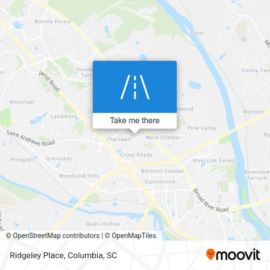 Mapa de Ridgeley Place