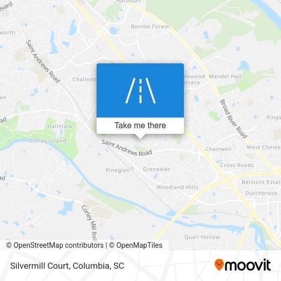 Silvermill Court map