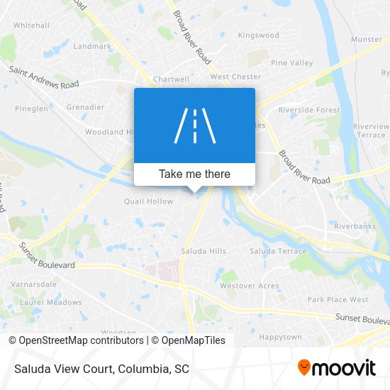 Saluda View Court map