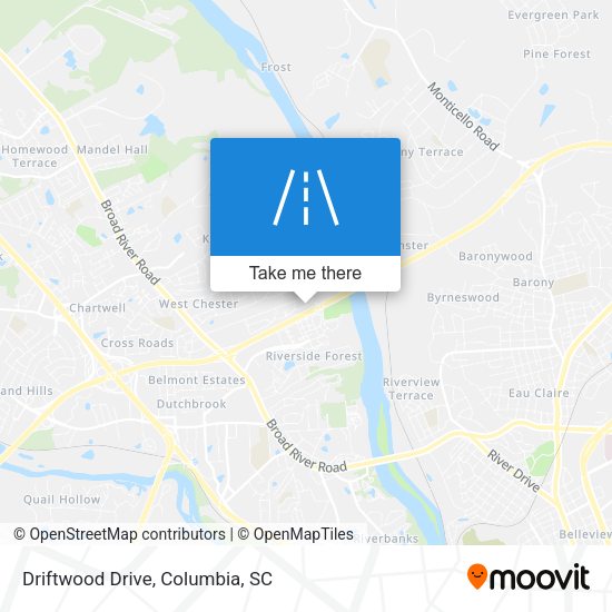 Mapa de Driftwood Drive