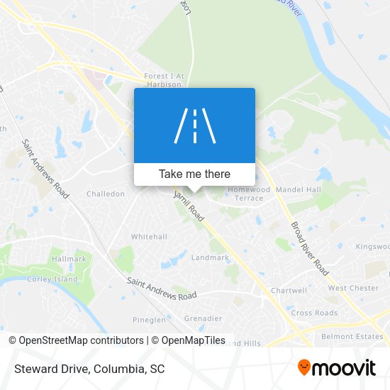 Mapa de Steward Drive