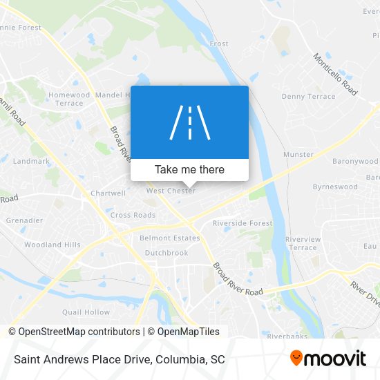 Saint Andrews Place Drive map