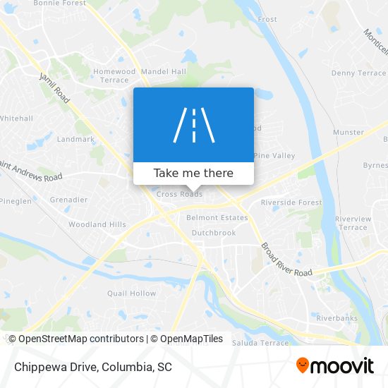 Chippewa Drive map