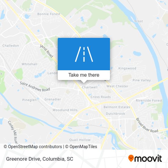 Mapa de Greenore Drive