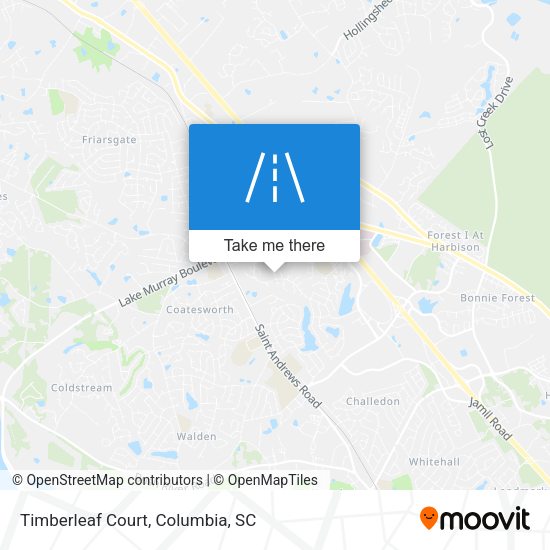 Mapa de Timberleaf Court