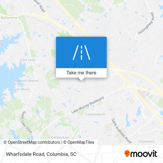 Mapa de Wharfsdale Road