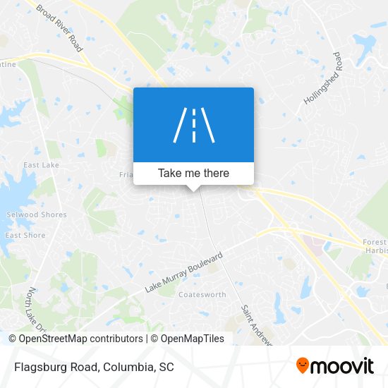 Flagsburg Road map