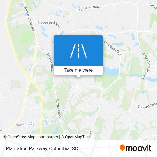Plantation Parkway map