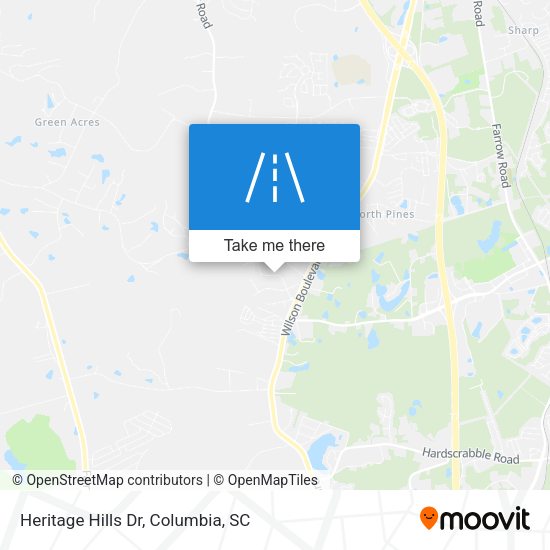 Heritage Hills Dr map