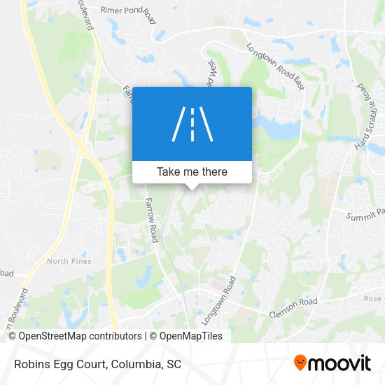 Mapa de Robins Egg Court