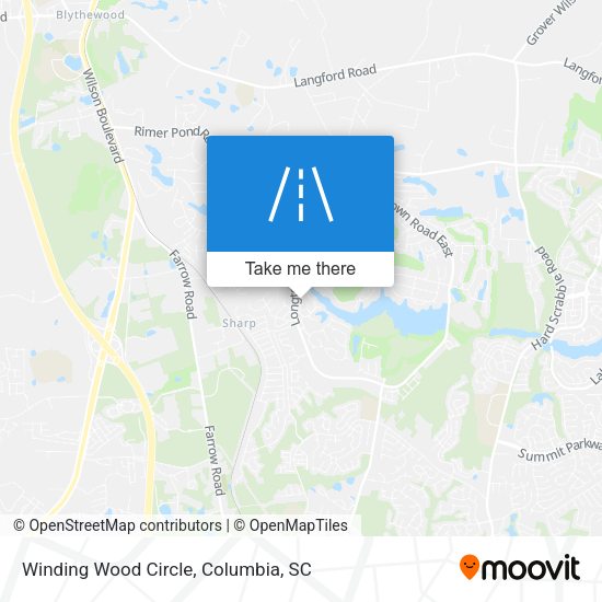 Winding Wood Circle map
