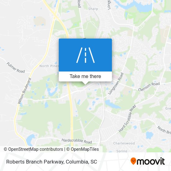 Mapa de Roberts Branch Parkway