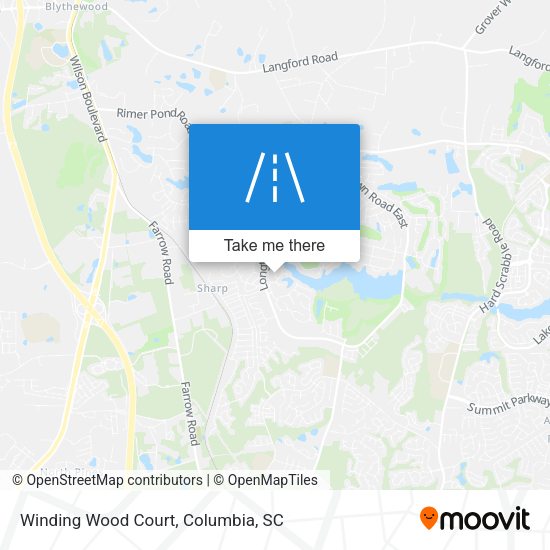 Winding Wood Court map