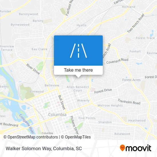 Walker Solomon Way map