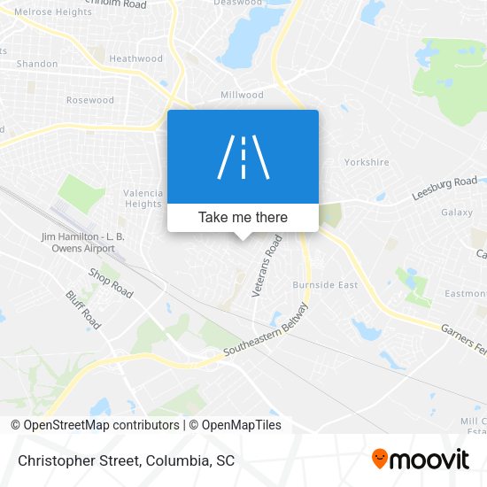 Mapa de Christopher Street