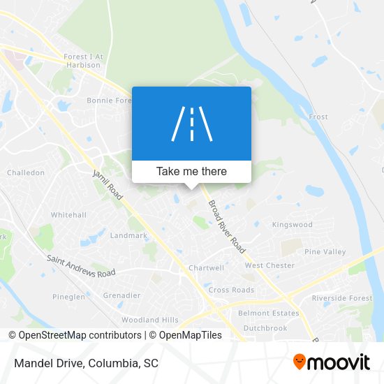 Mapa de Mandel Drive