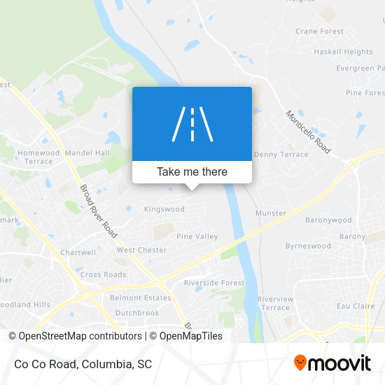 Mapa de Co Co Road
