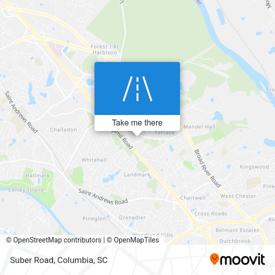Mapa de Suber Road