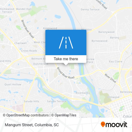 Mapa de Mangum Street