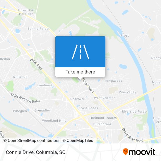 Mapa de Connie Drive