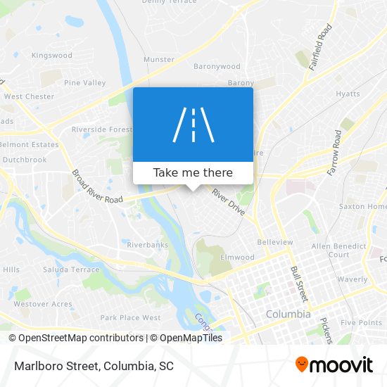 Marlboro Street map