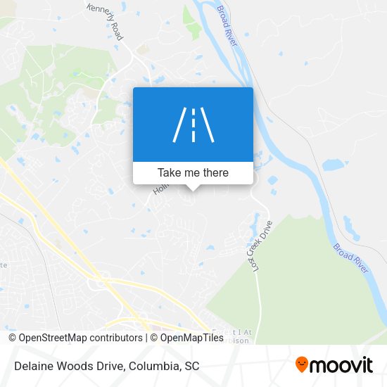 Delaine Woods Drive map