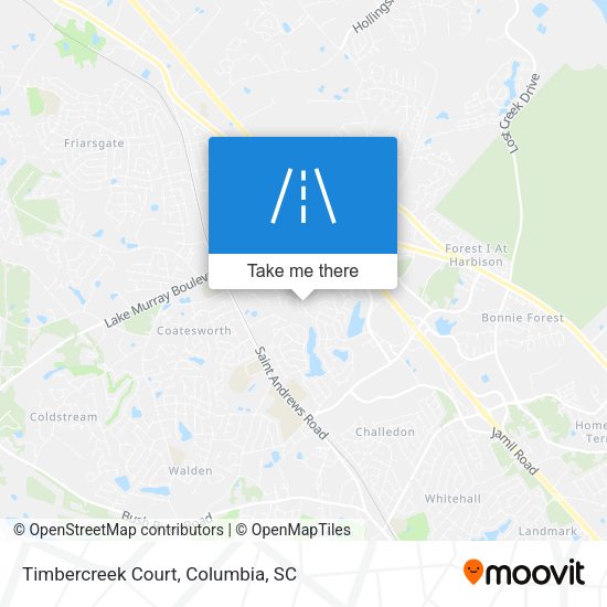 Mapa de Timbercreek Court